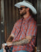 OATMAN LASSO BAMBOO SHORT SLEEVE BUTTON UP - MENS
